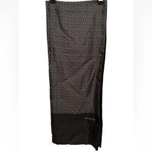 Vintage Christian Dior monsieur scarf silk and wool - 10.5”x55”